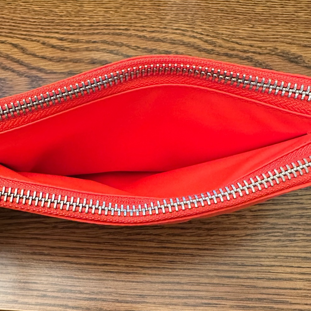 Lululemon Now and Always Puffy Pouch Wristlet in Orange - Picture 6 of 8
